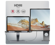 Axagon HMC-STND USB-C 5Gbps ALUMINUM STAND & HUB 7in1 - 1353487 - zdjęcie 4